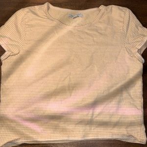 american eagle cropped shirt